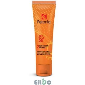 تصویر فرونيا ضدآفتاب فاقد چربي رنگ -طبيعي 2 spf50 