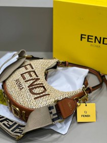 تصویر کیف فندی حصیری 