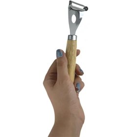 تصویر پوست کن دسته چوبی 