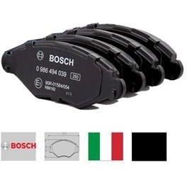 تصویر لنت ترمز چرخ جلو 206 تیپ 2 bosch 