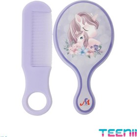 تصویر ست شانه و آینه کودک کد 40 