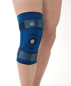 تصویر زانوبند کشکک باز فنر دار دکتر مد کد K008 Dr.Med Knee Sleeve With Side Springs Code K008