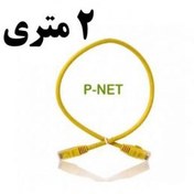 تصویر پچ کورد CAT6 فلت p-net دومتری 