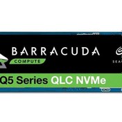 تصویر حافظه SSD اینترنال سیگیت مدل Barracuda Q5 ظرفیت 1 ترابایت Seagate Barracuda Q5 M.2 2280 PCIe NVMe Gen 3x4 1TB SSD