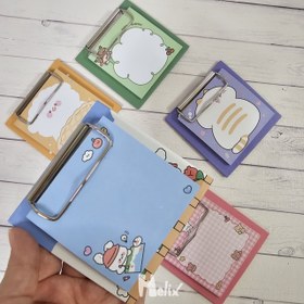 تصویر یادداشت تخته شاسی دار رنگی 