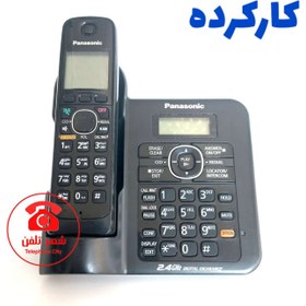 تصویر تلفن بی سیم پاناسونيک منو فارسی مدل KX-TG3821 استوک 