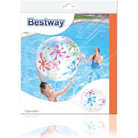 تصویر توپ بادی بزرگ طرح دار بست وی مدل 31017 bestway 31017