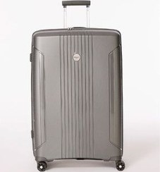 تصویر چمدان و ساک خاکستری مردانه زنانه لوکس اندازه متوسط ​​7060 آنتراسیت Pierre Cardin 