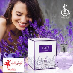 تصویر ادکلن زنانه مدل Elite Femme اسپرینگ لیلیز حجم 100 میلی لیتر Elite Femme