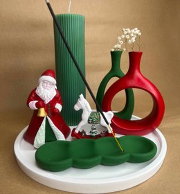 تصویر ست دکوری کریسمسی 