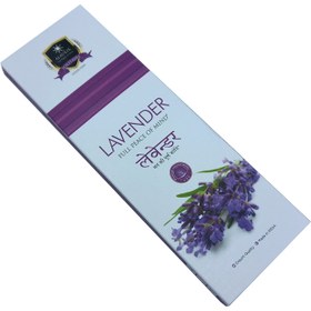 تصویر عود دستساز اسطوخودوس (Lavender) برند الالیک : ۱۰۰ گرمی Alaukik Lavender 100gr