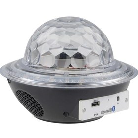 تصویر رقص نور طرح نیم کره مدلled ufo - چند رنگ 