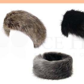 تصویر کلاه هدبند خزدار روسی 