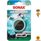 تصویر خوشبو کننده پنلی اوشن فرش سوناکس Sonax Air Freshener Ocean Fresh 