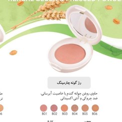 تصویر رژگونه چهارمینگ شون(حاوی روغن جوانه گندم)شماره 6 - شماره۶ 