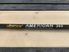 تصویر چوب دسته عصایی آلبا استار مدل امریکن سایز 420cm ALBA STAR AMERICAN CANE HANDLE 420cm