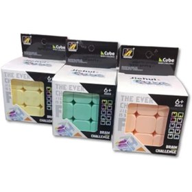 تصویر روبیک ۳ در ۳ خودرنگ 