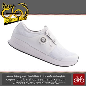 تصویر کفش دوچرخه سواری فضا سربسته شیمانو بانوان مدل آی سی 300 Shimano Indoor Shoes IC3 WOMEN SH-IC300 