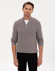 تصویر بافت مردانه آستین بلند راسته | پیر کاردین Pierre Cardin 50317363 