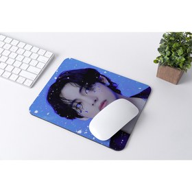 تصویر موس پد طرح گروه موسیقی بی تی اس مدل BTS کد ماوس پد 07 