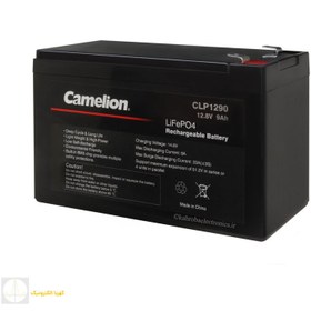تصویر باتری قابل شارژ لیتیوم 12 ولت، 9 آمپر – CLP1290 