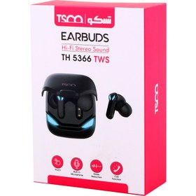 تصویر هندزفری بلوتوثی تسکو مدل TH5366 TSCO TH 5366 TWS Bluetooth Headset