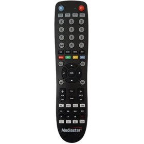 تصویر ریموت کنترل مدیااستار مدل ته گرد اصلی 