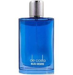 تصویر ادوپرفیوم مردانه مدل De Costa Bleu Desire حجم 100 میل فراگرنس ورد Fragrance World De Costa Bleu Desire Eve De Parfum For Man 100 ml