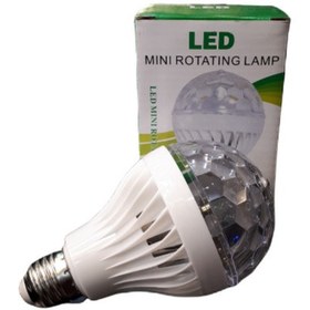 تصویر لامپ رقص نور مدل A22 - سفید 