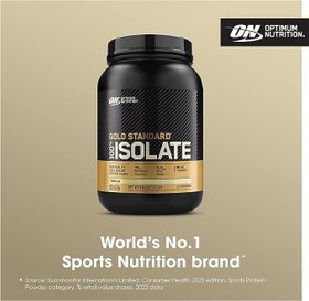Optimum Nutrition Gold Standard 100% Isolate, Rich Vanilla, 1.58 lb (720 g)  