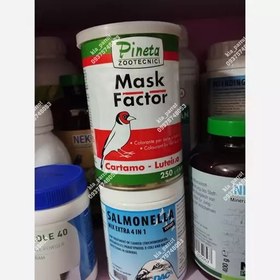 تصویر رنگدانه قرمز قناری و سهره Mask Factor پینتا ایتالیا- 10 گرمی 