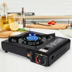 تصویر اجاق گاز مسافرتی کیف دار Portable Gas Stove مدل BK_167_A Travel gas bag Portable Gas Stove , model BK_167_A