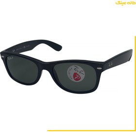 تصویر عینک افتابی مردانه ریبن مدلrb2132 new wayfer اورجینال - عدسی هایلایت Rayban rb 2132