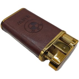 تصویر فندک اتمی رویه چرم 