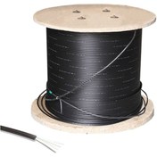 تصویر کابل فیبر نوری دراپ ۲ کور ۲ مهار نگزنس 