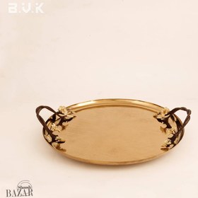 تصویر سینی گرد بزرگ بی وی کی مدل لیلین کد 3210580 