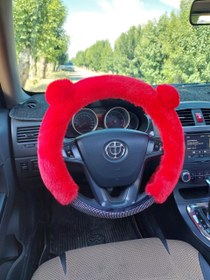 تصویر دورفرمان میکی mickey mouse steering wheel cover 