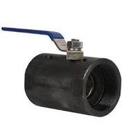 تصویر شیر گازی لوله ای (یک تیکه) فولادی سایز21/2 اینچ 1000وگ 1PC Ball Valve 1000 WOG A105 21/2"