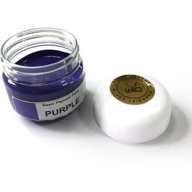 تصویر رنگ خمیری بنفش 