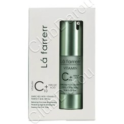 تصویر سرم ویتامین سی 10% لافاررvitamin c perfect skin serum 30m.l 