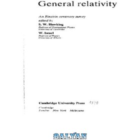 تصویر دانلود کتاب General relativity: an Einstein centenary survey نسبیت عام: بررسی صدمین سالگرد اینشتین