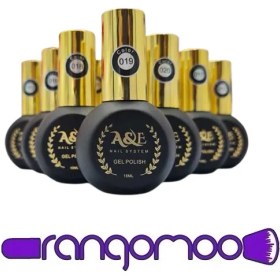 تصویر لاک ژل A&E ظرفیت ۱۵ میل 