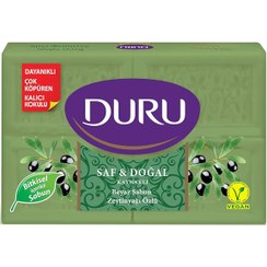 تصویر صابون رختشویی دورو DURU مدل SAF & DOGAL رایحه زیتون بسته ۴ عددی 