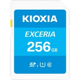 تصویر کارت حافظه SDXC کیوکسیا EXCERIA کلاس 10 سرعت 100MBps ظرفیت 256 گیگابایت 