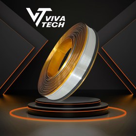 تصویر چنلیوم طلایی آینه ای لبه چنلیوم طلایی ویواتک