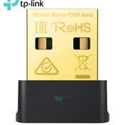 تصویر کارت شبکه T2UB Nano AC600 Wi-Fi تی پی لینک TP-LINK Archer T2UB Nano AC600 Wi-Fi Bluetooth 4.2 USB Adapter