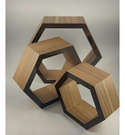 تصویر باکس سه تایی شش ضلعی 