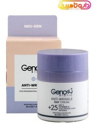 تصویر کرم ضد چروک ژنوبایوتیک روز بالای 25 سال Geno Biotic Anti-Wrinkle +25 Day Cream
