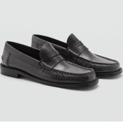 تصویر موکاسین چرمی | MANGO | 840142997 | اورجینال 