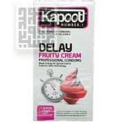 تصویر کاندوم کاپوت مدل Delay Fruty Cream بسته 12 عددی ا Kapoot Delay Fruty Cream Condoms 12PSC Kapoot Delay Fruty Cream Condoms 12PSC